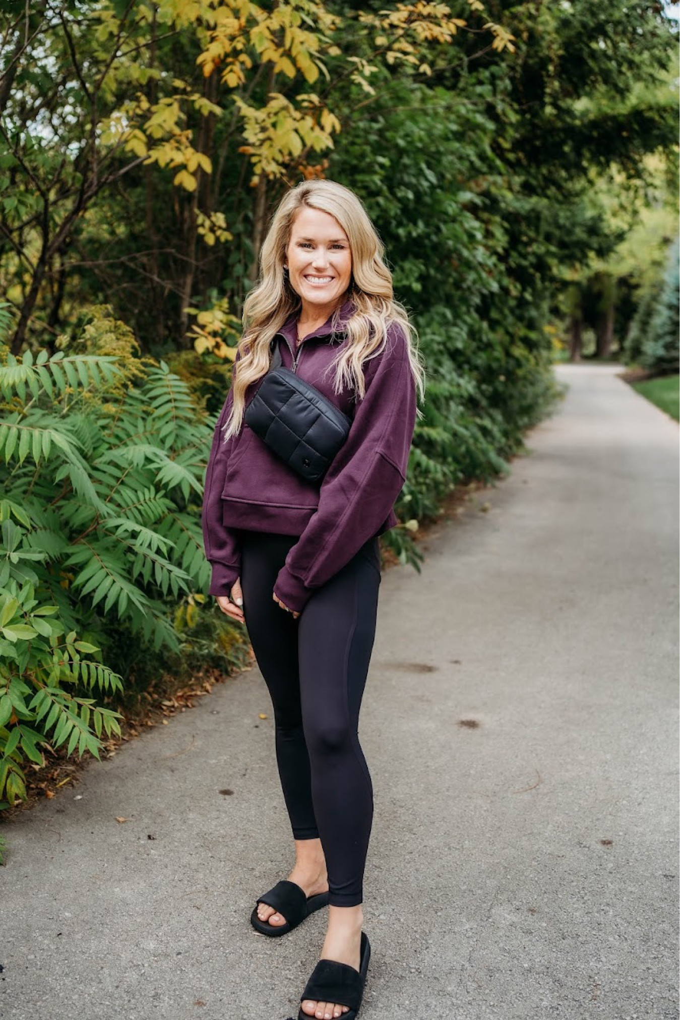lululemon black quilted belt bag Everywhere Bag, (LU9B78S) : Sports & Outdoors Lululemon Quilted Grid Belt Bag