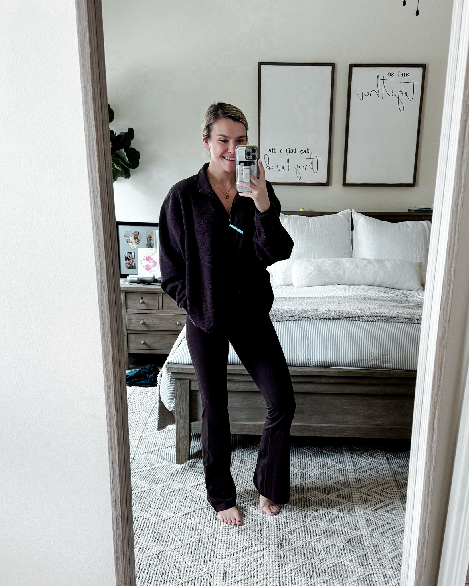 Can’t get enough of these fleeces🙌🏼 so cozy for the winter months but thin enough I ca wear inside which is hard to find for me lol

#LTKootd