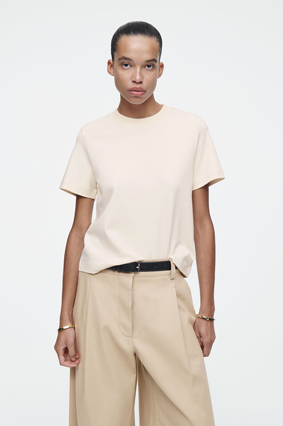 CLEAN CUT REGULAR T-SHIRT | COS UK