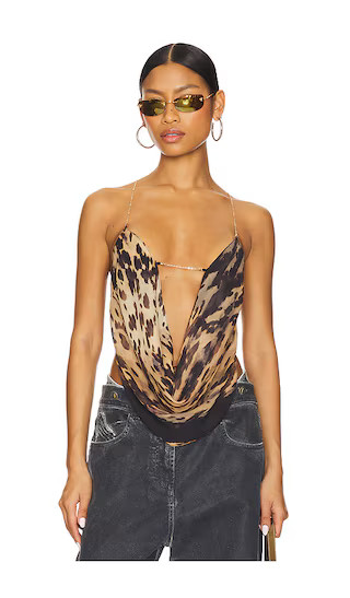 Asteria Top in Cow Print | Revolve Clothing (Global)