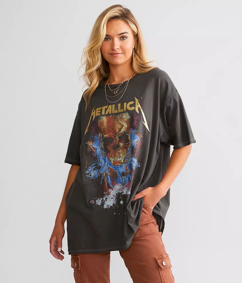 Metallica Oversized Band T-Shirt | Buckle