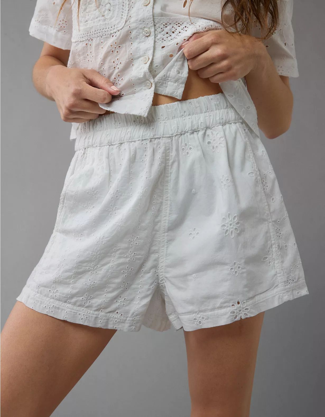 AE Eyelet Short | American Eagle Outfitters (US & CA)