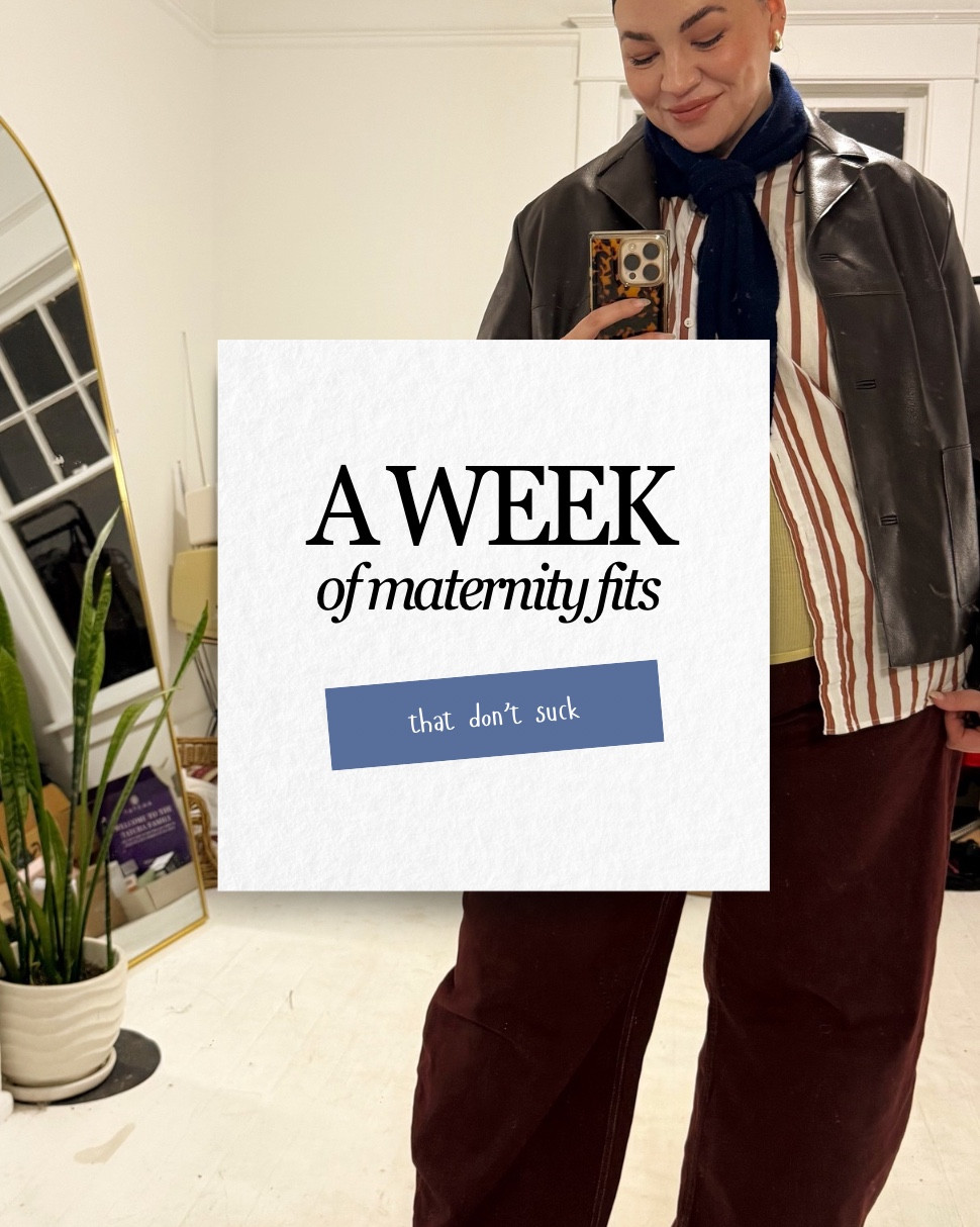 Week 19/40 of pregnancy fits that work for a midsize body….consider this your reminder that comfort can still be cute-you just have to let go of buttons for a while…



#LTKBump #LTKgrwm #LTKMidsize