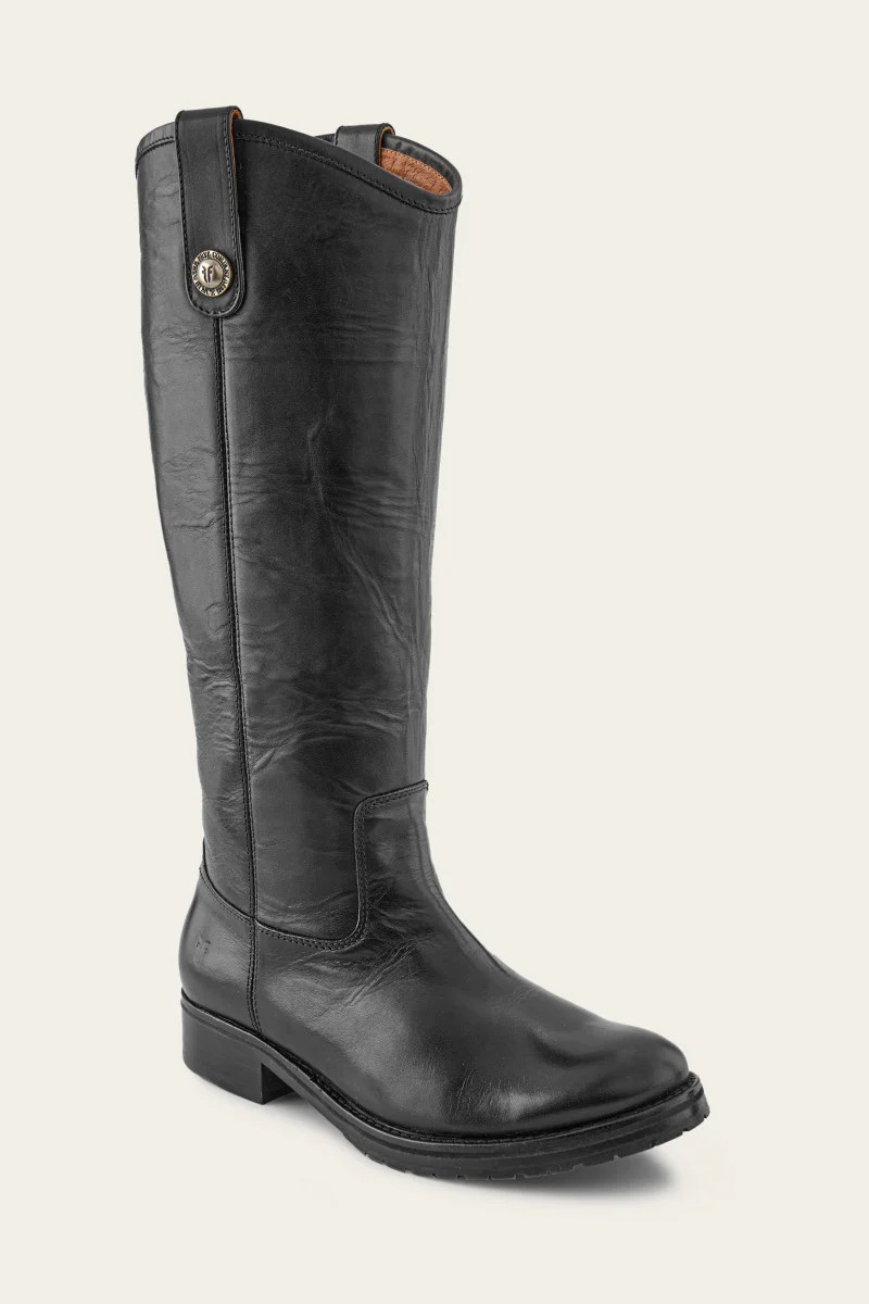 Melissa Double Sole Button Lug Tall Boot | The Frye Company | FRYE