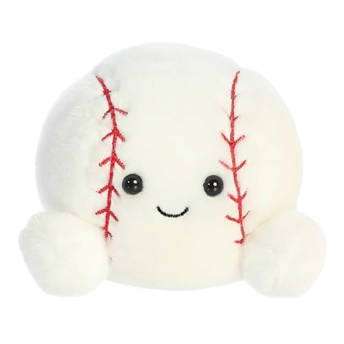 Aurora® Adorable Palm Pals™ Slugger Baseball™ Stuffed Animal - Pocket-Sized Play - Collectable Fun - White 5 Inches | Amazon (US)