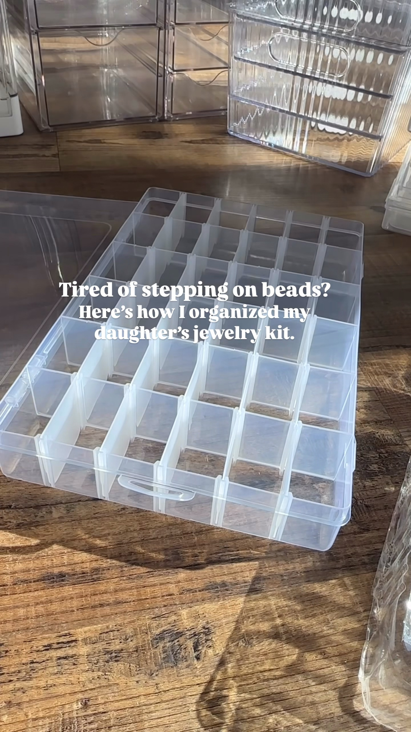 🎉 Finally tackled this chaotic bead mess. These clear bins are perfect for keeping tiny pieces sorted! Amazon + dollar store for the win. 🙌 

♥️Follow for more hacks that make home & mom life easier!


 #Itk app!
#momhacks #organizedchaos #mombloggers #itkvideo #homeorganizing #officeorganization #womenover30 #homeideasdecor #organizationhacks #clearcontainers #amazonhomefinds #dollarstorefinds #storageidea #labels 

#LTKHome #LTKKids #LTKFindsUnder50