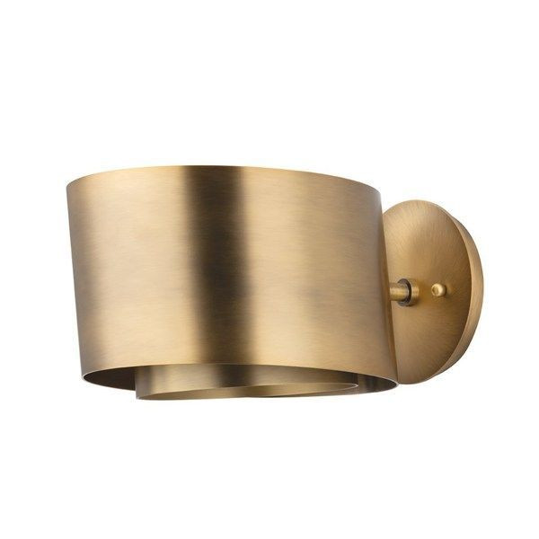 Roux Patina Brass 1-Light Wall Sconce | Scout & Nimble
