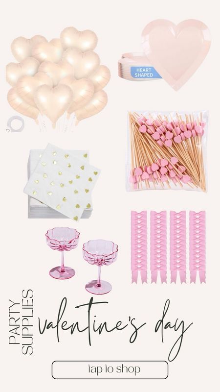 Valentine’s Day party supplies 

Valentine’s Day// party supplies// Galentine’s party 

#LTKfindsunder50 #LTKSeasonal #LTKparties