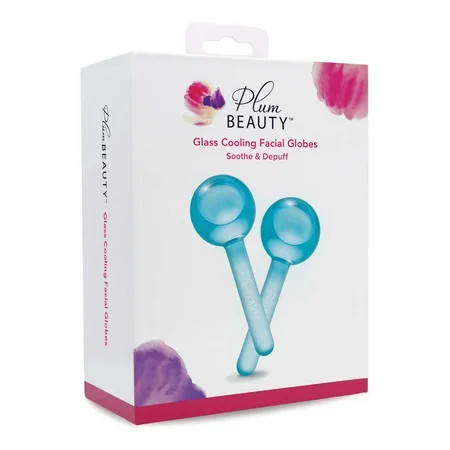 Plum Beauty, Glass Cooling Facial Globes, Set of 2 | Walmart (US)