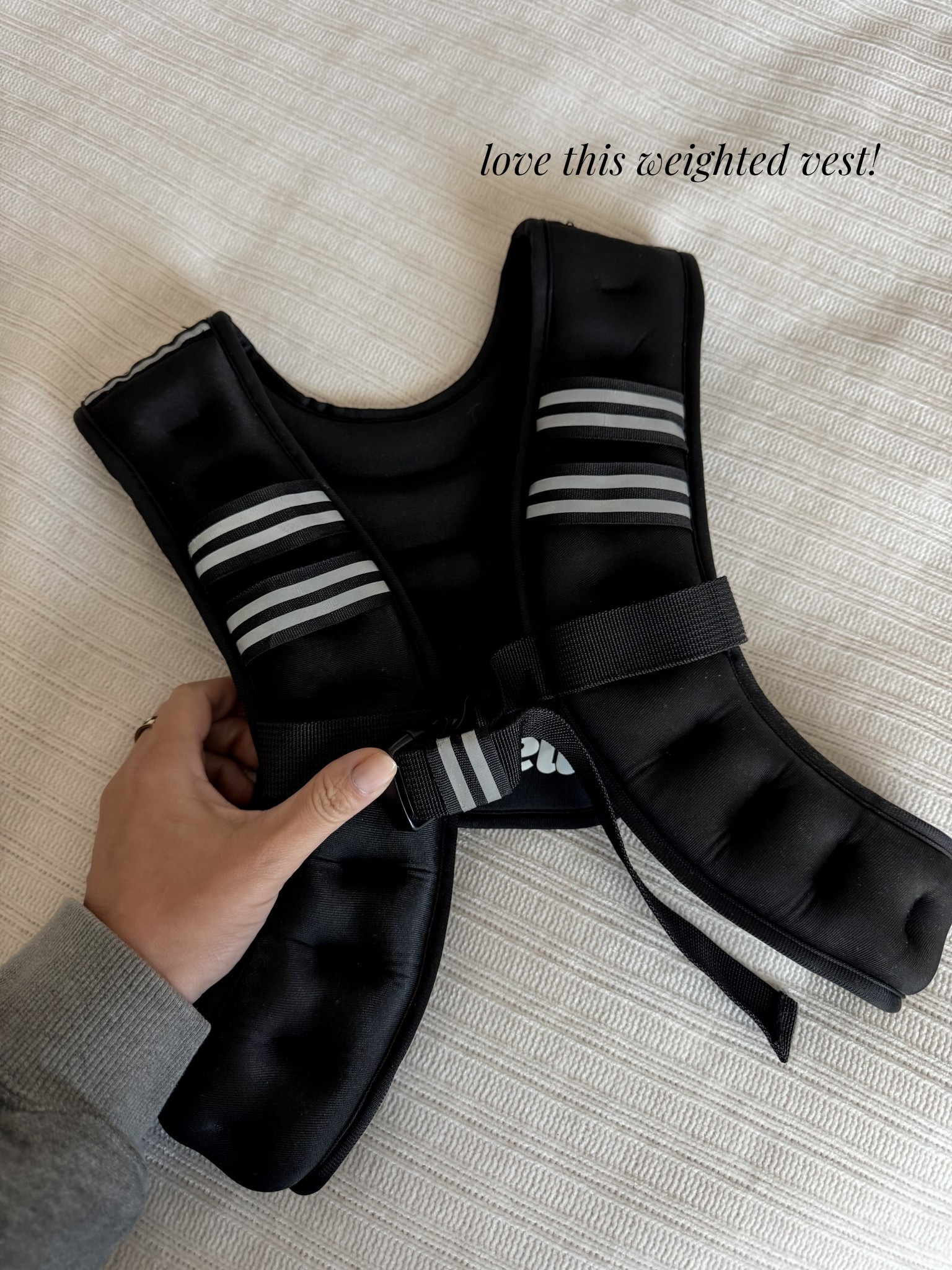 Mine is the 8lb and wear it on my 20-30 walks 

#LTKActive #LTKfitnessgoals