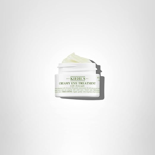 Kiehl's Avocado Eye Treatment, Under Eye Cream for Puffiness and Dark Circles, with Caffeine to C... | Amazon (US)