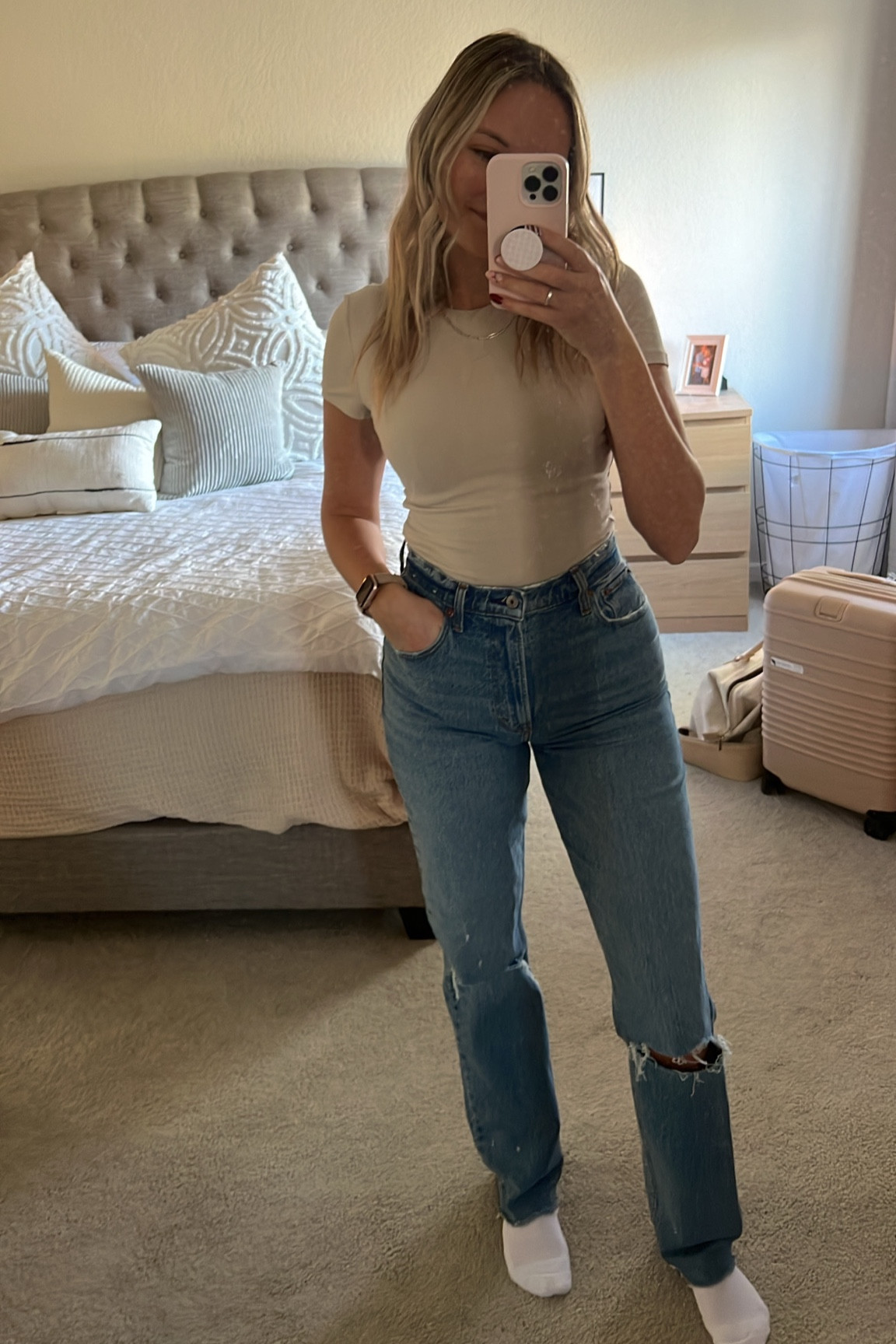 Huge Abercrombie sale happening now! Obsessed with their jeans these days 🤍

Women’s outfit, ootd

#LTKstyletip #LTKtravel #LTKsalealert