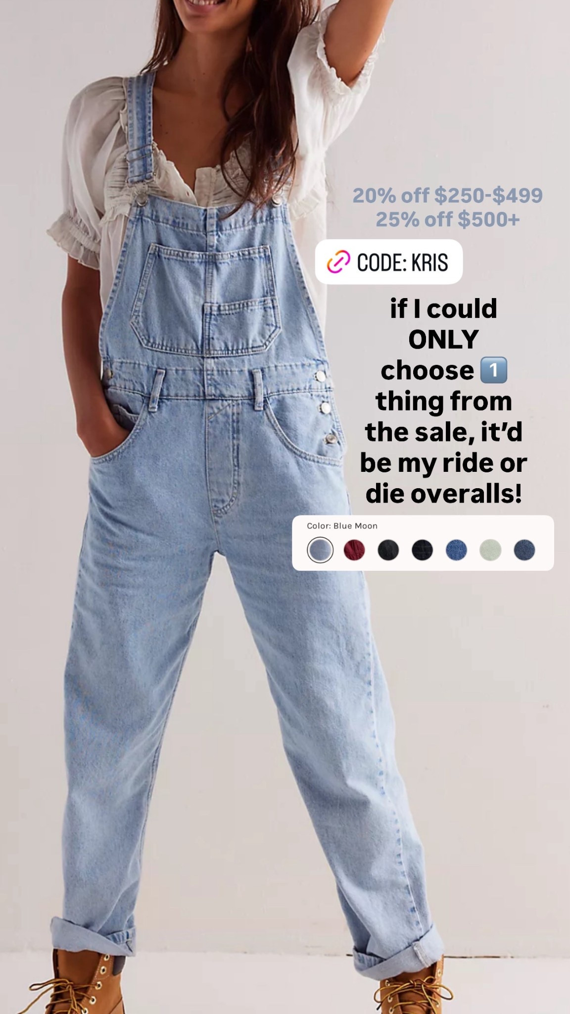 TODAY ONLY! Free People sitewide sale code KRIS25

#LTKFindsUnder50 #LTKSaleAlert #LTKFindsUnder100