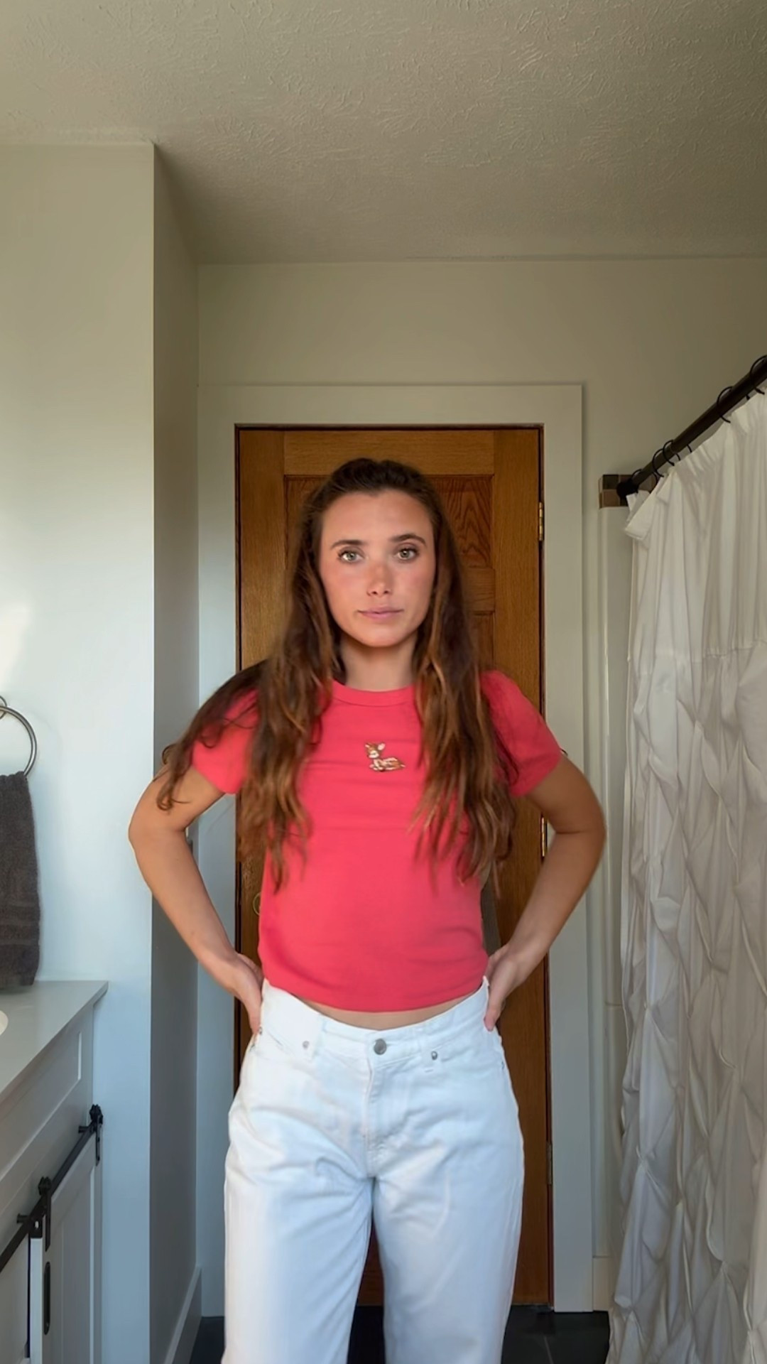 Outfits from this week ❤️✨🧸 everything is exact links, or I can’t find it on LTK :,) I did find some of these thifting / are vintage but I loved my outfits!! White tank top is from tank air, I linked similar from Aritzia! My loafers aren’t exact but they’re from Prada and my seriously my favorite ever, I wear them all the time and they’re so comfortable. Linked what they had that’s very similar! White jeans aren’t exact but I found some very similar ones on J.crew 🥰 