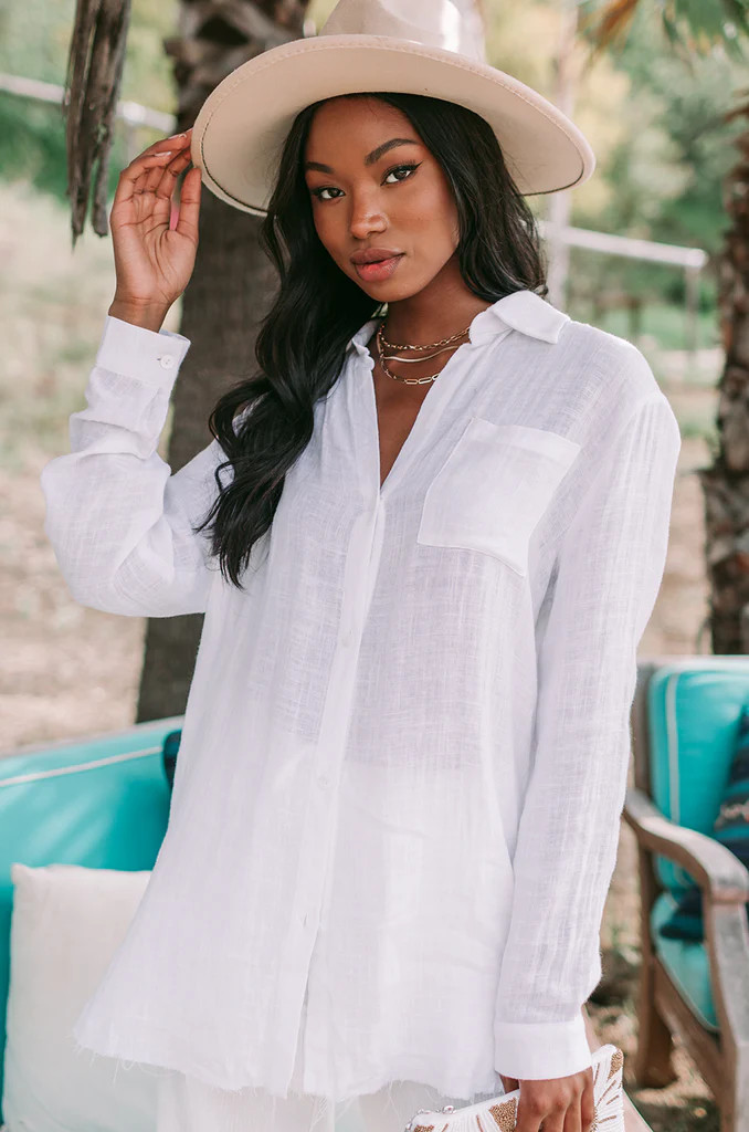 PREORDER Priscilla Pocket Blouse | Amaryllis Apparel