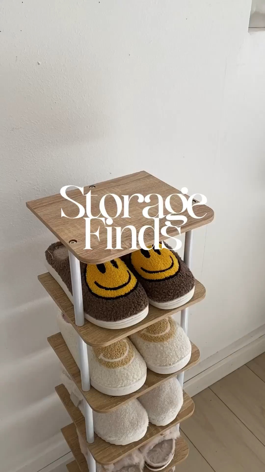 small space shoe storage