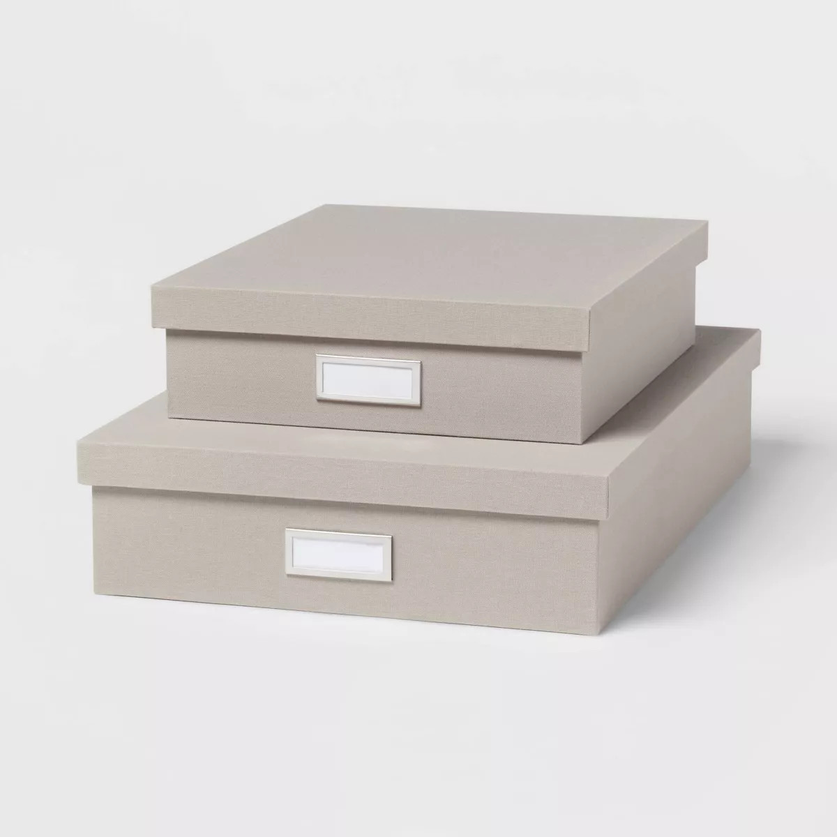 Canvas Desk Storage Box Set of 2 - Brightroom™ | Target