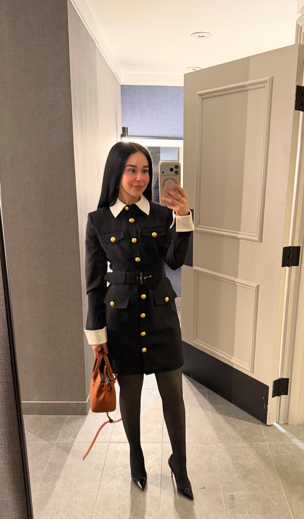 Wearing size 2 in my dress 🤍

#LTKPetite #LTKWorkwear #LTKootd