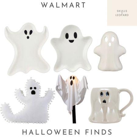 Cute ghost finds at Walmart! Great prices guys… definitely grab it up while it’s available!

Walmart Halloween, neutral Halloween, ghost pillow, ghost mug, ghost plates, spooky season, affordable Halloween decor 

#LTKunder50 #LTKSeasonal #LTKhome