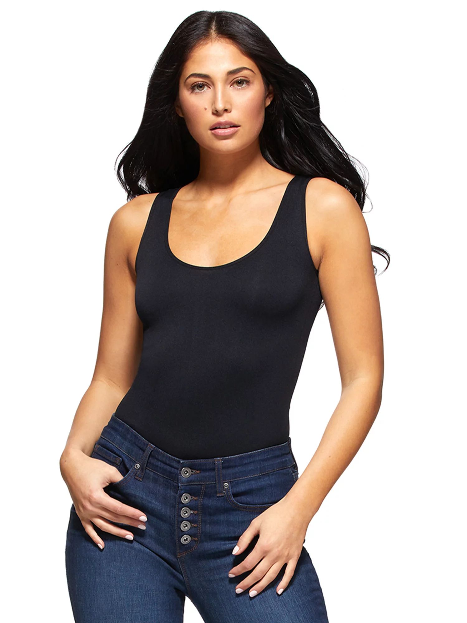 Sofia Jeans By Sofia Vergara Tank Bodysuit | Walmart (US)