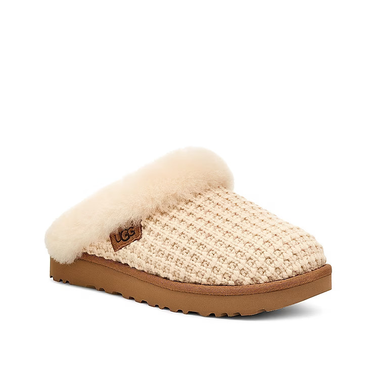UGG Cluggette Slipper | Women's | Taupe | Size 5 | Slippers | Scuff | DSW