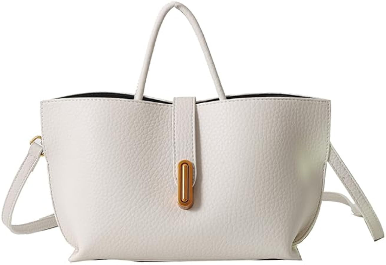 Bucket Bags for Women Vintage Bucket Shoulder Crossbody Tote Bag Faux Leather Top Handle Purse | Amazon (US)