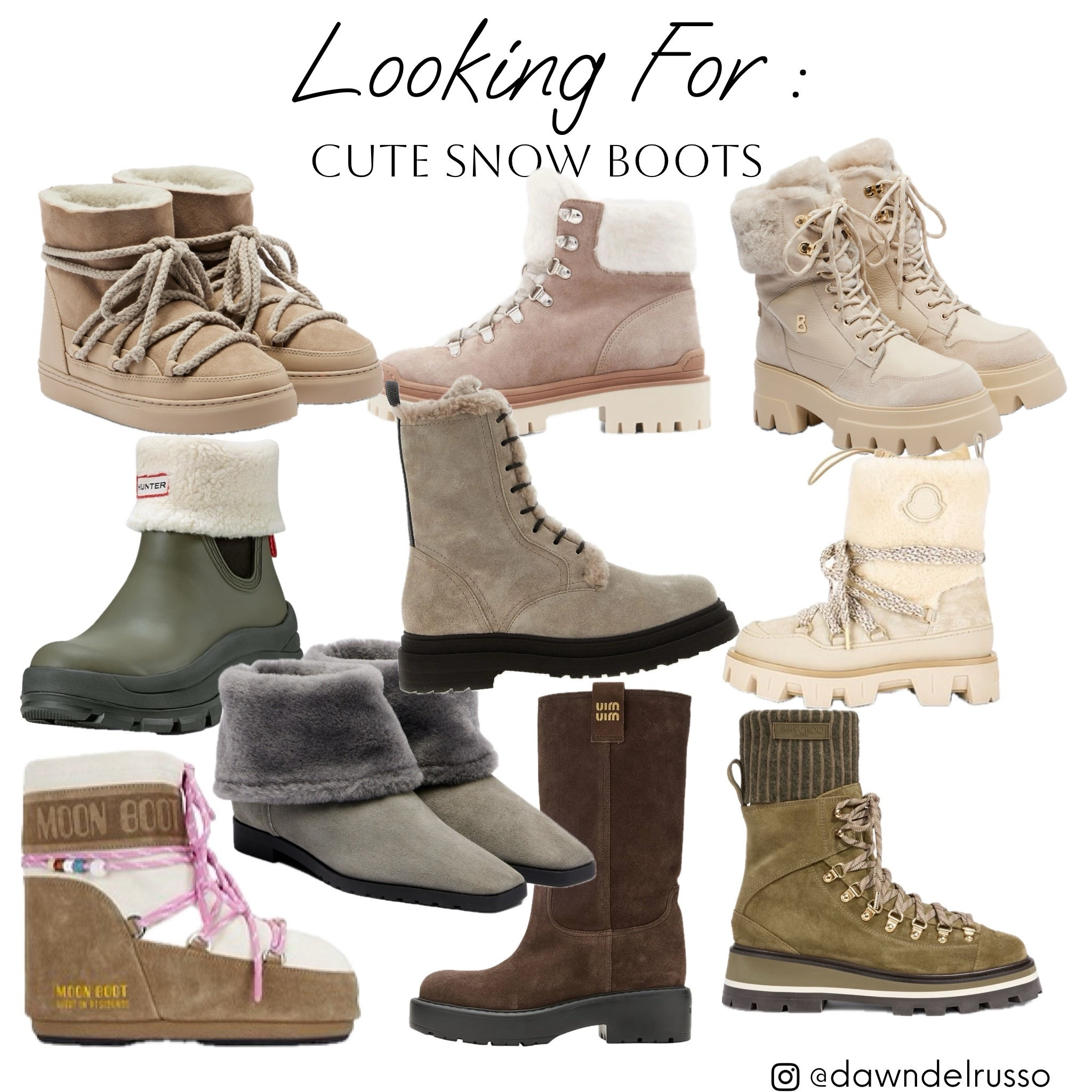 I’m looking for cute snow boots 