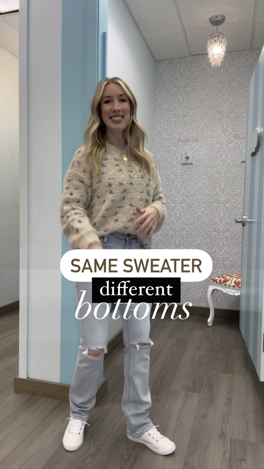 Same sweater different bottoms. Love the versatility 👏🏼

#LTKworkwear #LTKstyletip #LTKfindsunder50