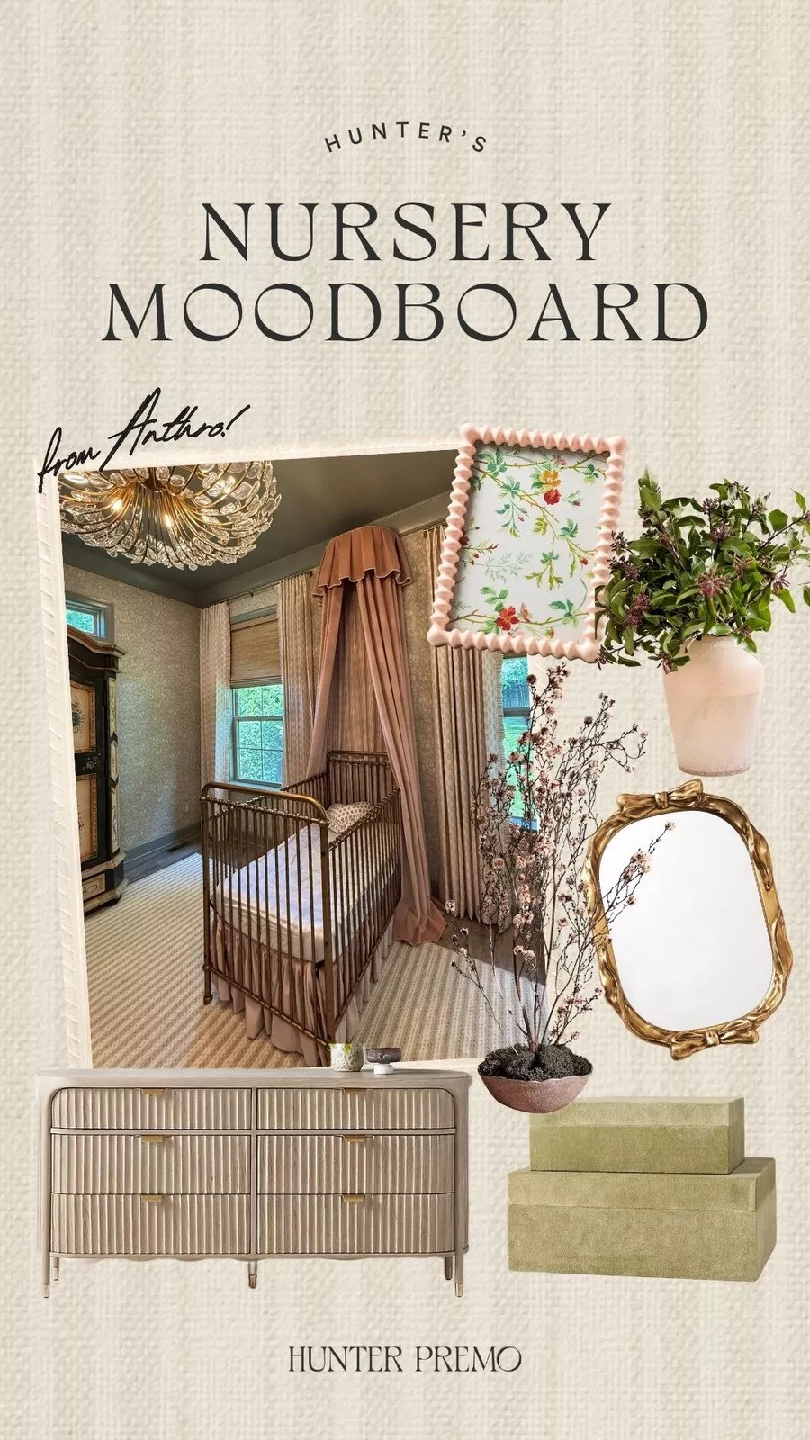 Baby girl’s nursery moodboard from @anthropologie - they have the best accent pieces and additions for her room! Use code HUNTER20 for 20% off! #anthropartner

#LTKBaby #LTKSaleAlert #LTKHome