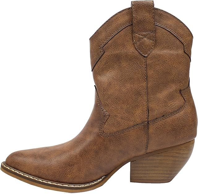 ARIDER ARiderGirl Dolce Women's Rounded Toe Bootie Western Boot | Amazon (US)