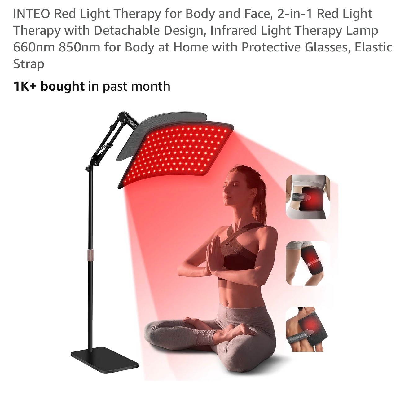 Getting Ready to order this one has really good reviews ! @amazon #amazonpartner #redlighttherapy

#LTKSaleAlert #LTKHome #LTKselfcare