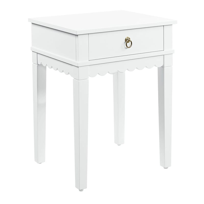 Ella Accent Table, White | At Home