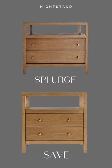 Found the perfect dupe for this gorgeous crate and barrel nightstand! 

#LTKhome