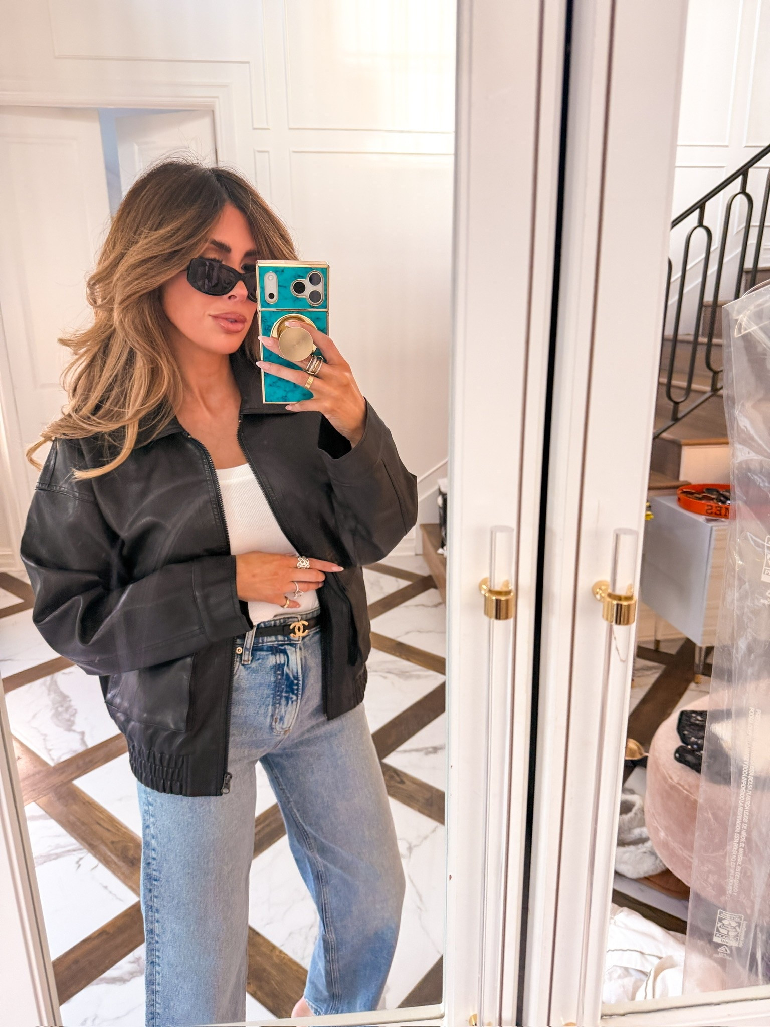 This faux leather jacket is still priced really well! I’m wearing an XS! Size small in tank and 26 jeans! 

Nordstrom fashion, Nordstrom finds, Zara fashion, Zara finds, Fall outfits women, Date night outfits, Gemme Beauty, Emily Gemma

#LTKdayinmylife #LTKSeasonal #LTKootd
