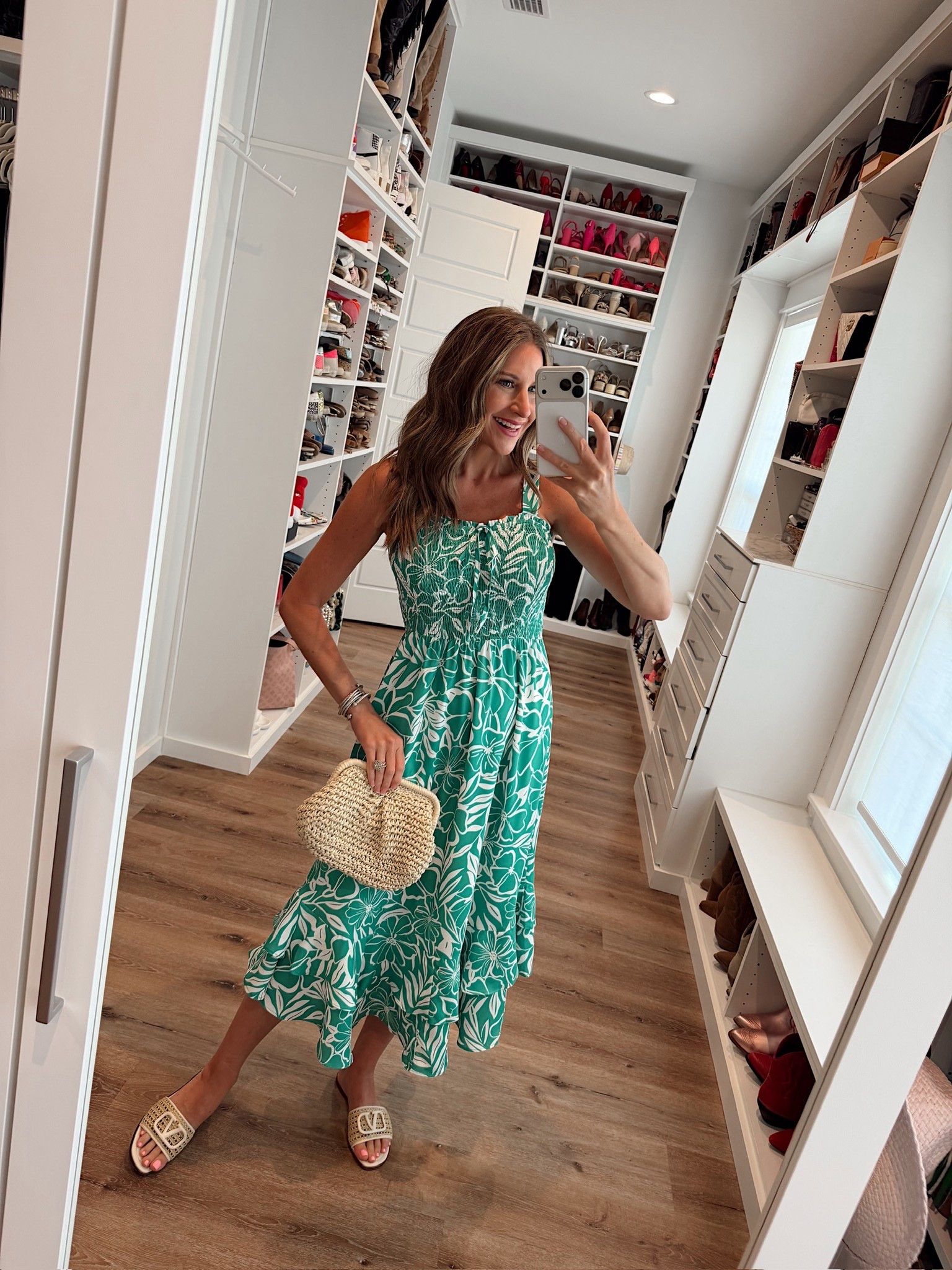In a small dress, sandals, bag and accessories- fits tts.

#LTKgrwm #LTKSeasonal #LTKootd