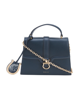 Leather Kentucky Derby Small Flap Over Grab Satchel | Handbags | Marshalls | Marshalls