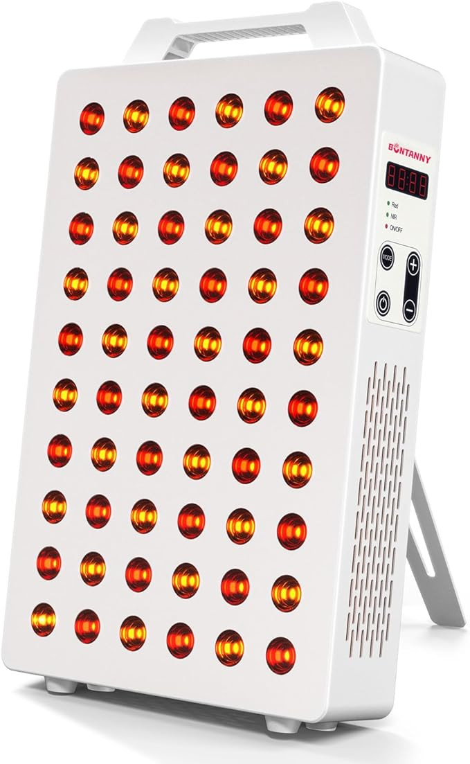 Red Light Therapy, 630/660/810/830/850nm 5 Wavelengths Red Near Infrared Light Device with 60 Dua... | Amazon (US)
