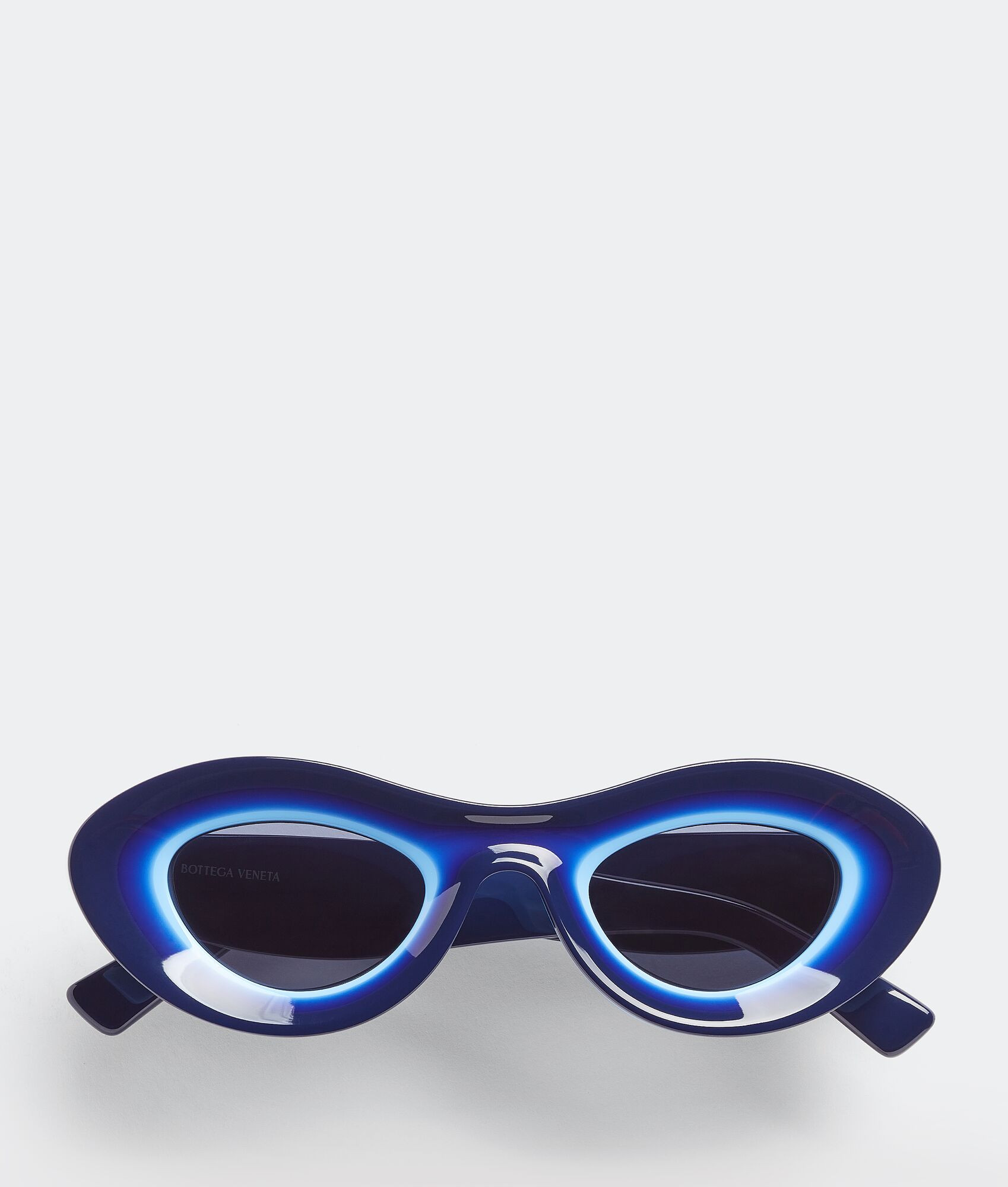 Hue Acetate Round Sunglasses | Bottega Veneta