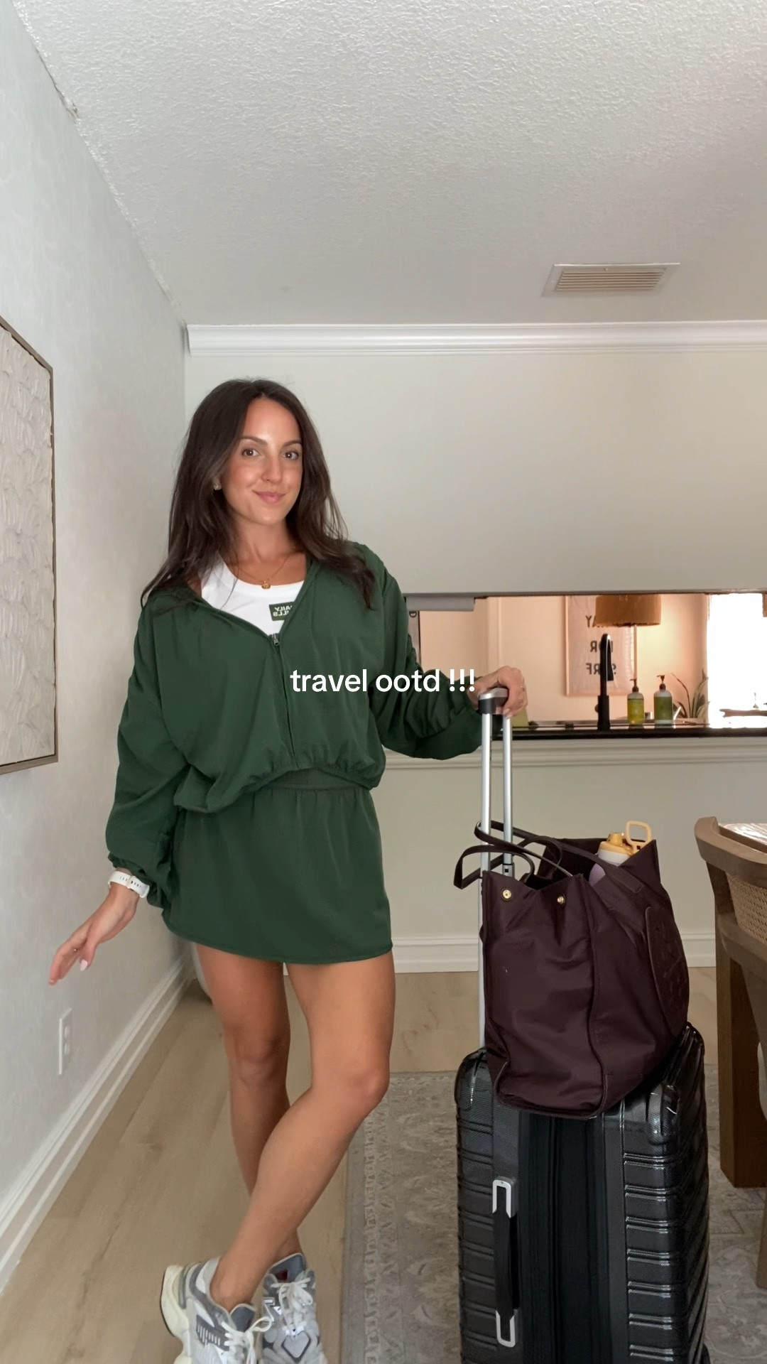 Cutest Ptula set - athletic skirt + track jacket with daily drills ribbed tank! Airport outfit, travel outfit, casual outfit, summer style, summer outfit inspo, workout set 

#LTKActive #LTKStyleTip #LTKFindsUnder100