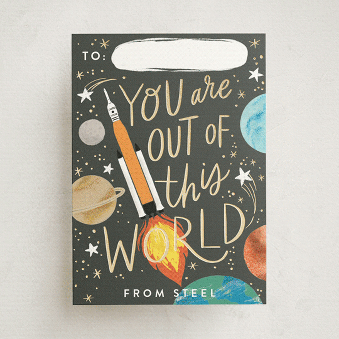 Out of this world rocket | Minted