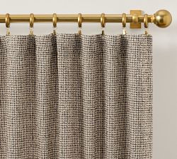 Bellmont Houndstooth Curtain | Pottery Barn (US)
