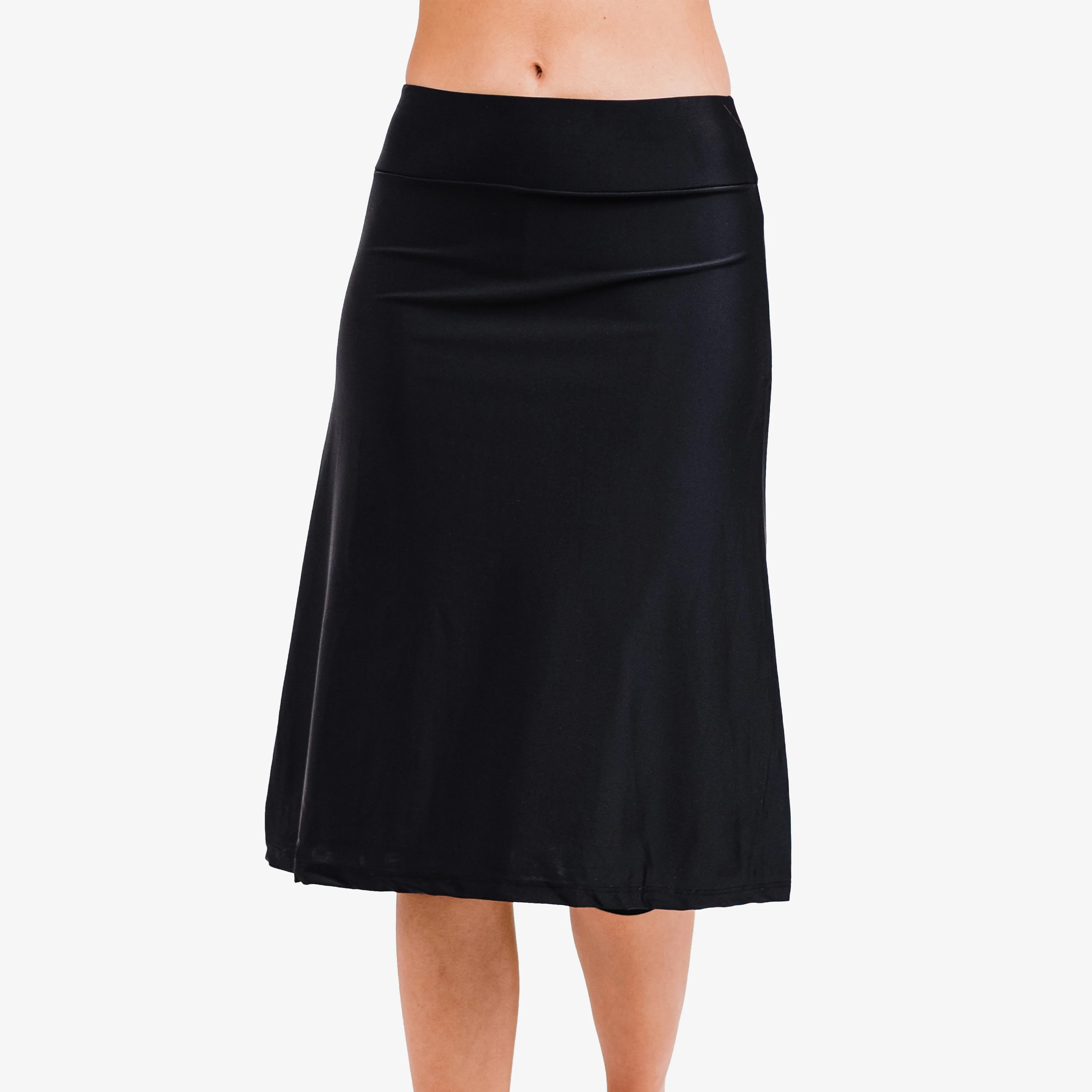Women's Below The Knee Swim Skirt With Capri Leggings | Shop Simon
