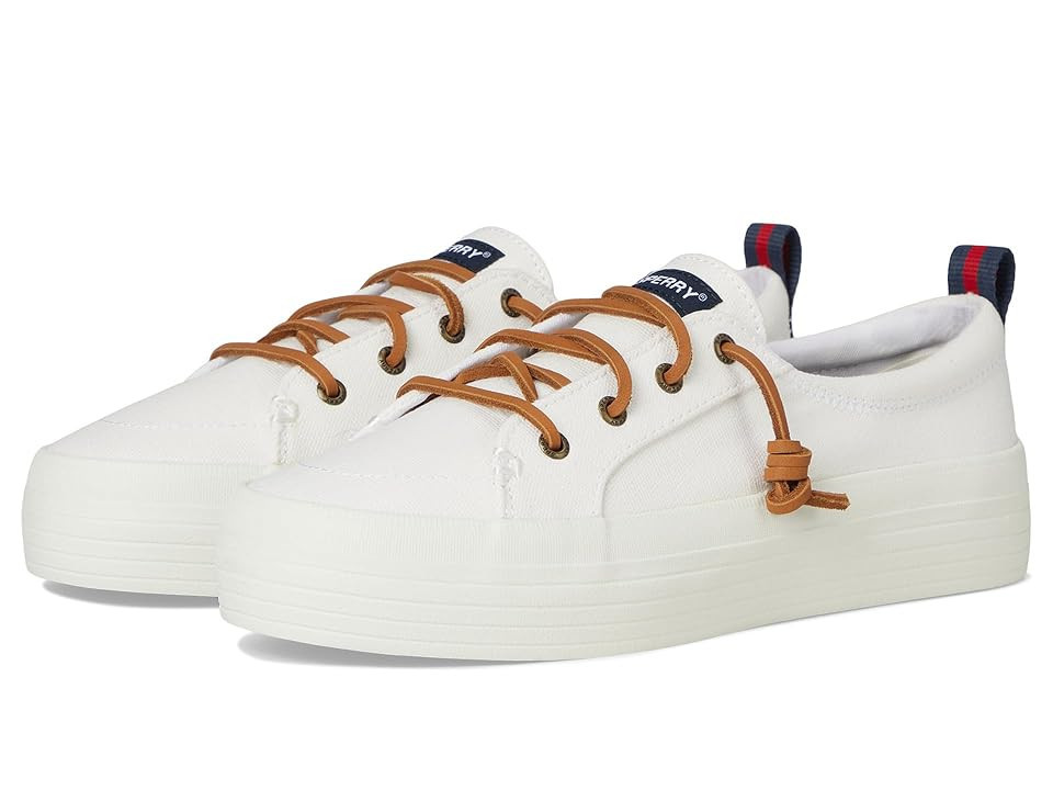 Sperry Crest Vibe Platform Women's Shoes White 2: 9.5 M (B) | Zappos.com