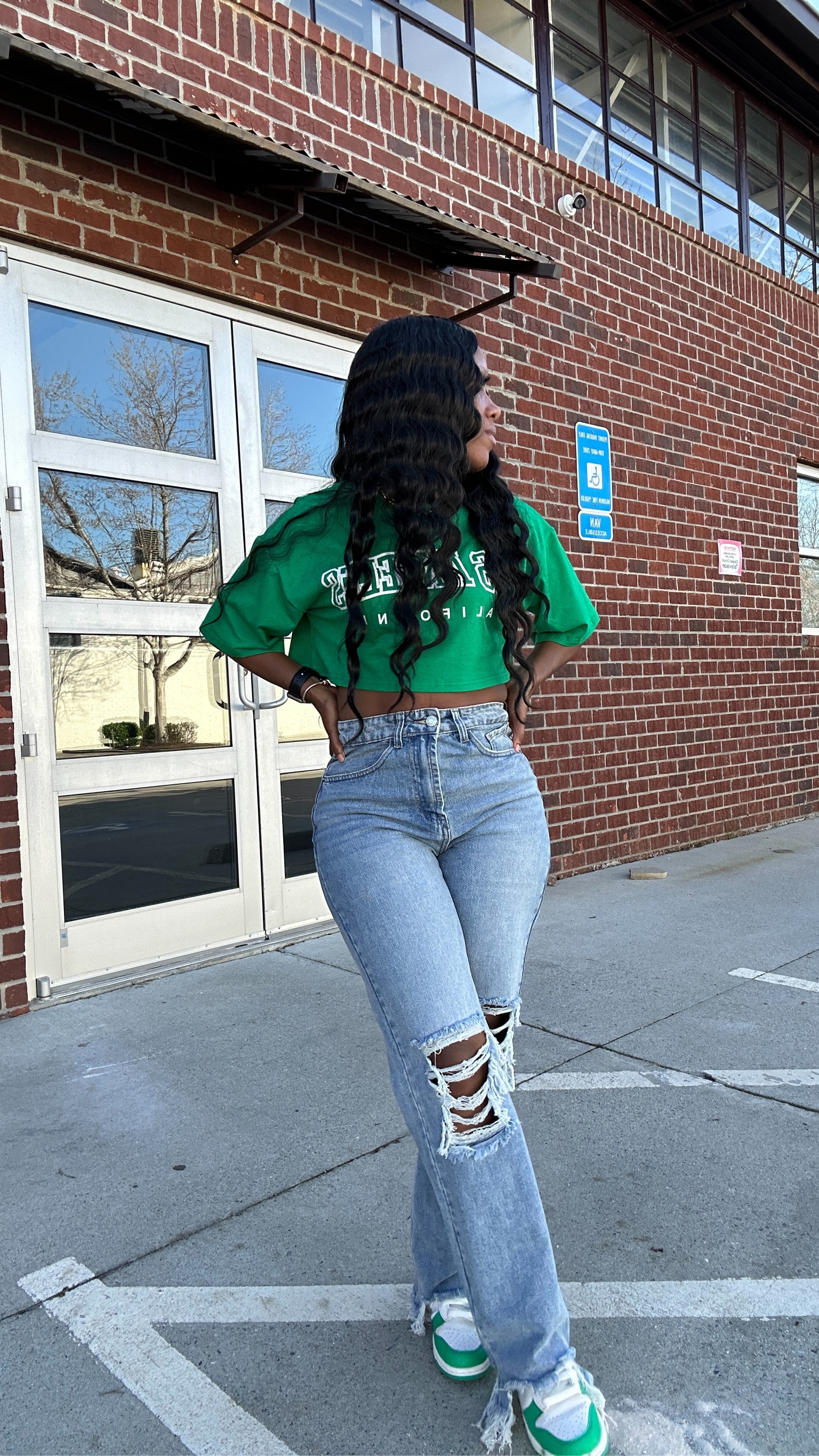 Mom jeans are a versatile and comfortable wardrobe staple that can be styled in many different ways. I styled mine with a oversized graphic crop top and sneakers. Simple and cute outfit idea. I’m wearing a size XS top and size M in pants

#LTKstyletip #LTKSeasonal #LTKFind