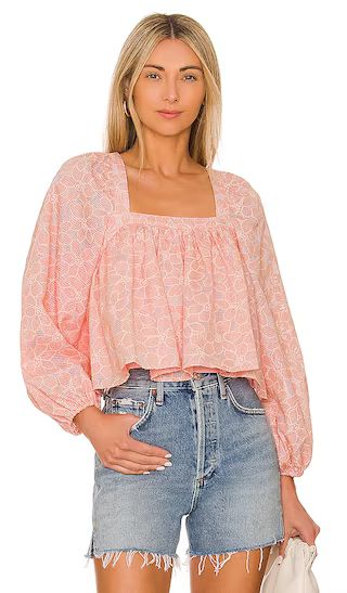 Thera Top in Peach Whip | Revolve Clothing (Global)