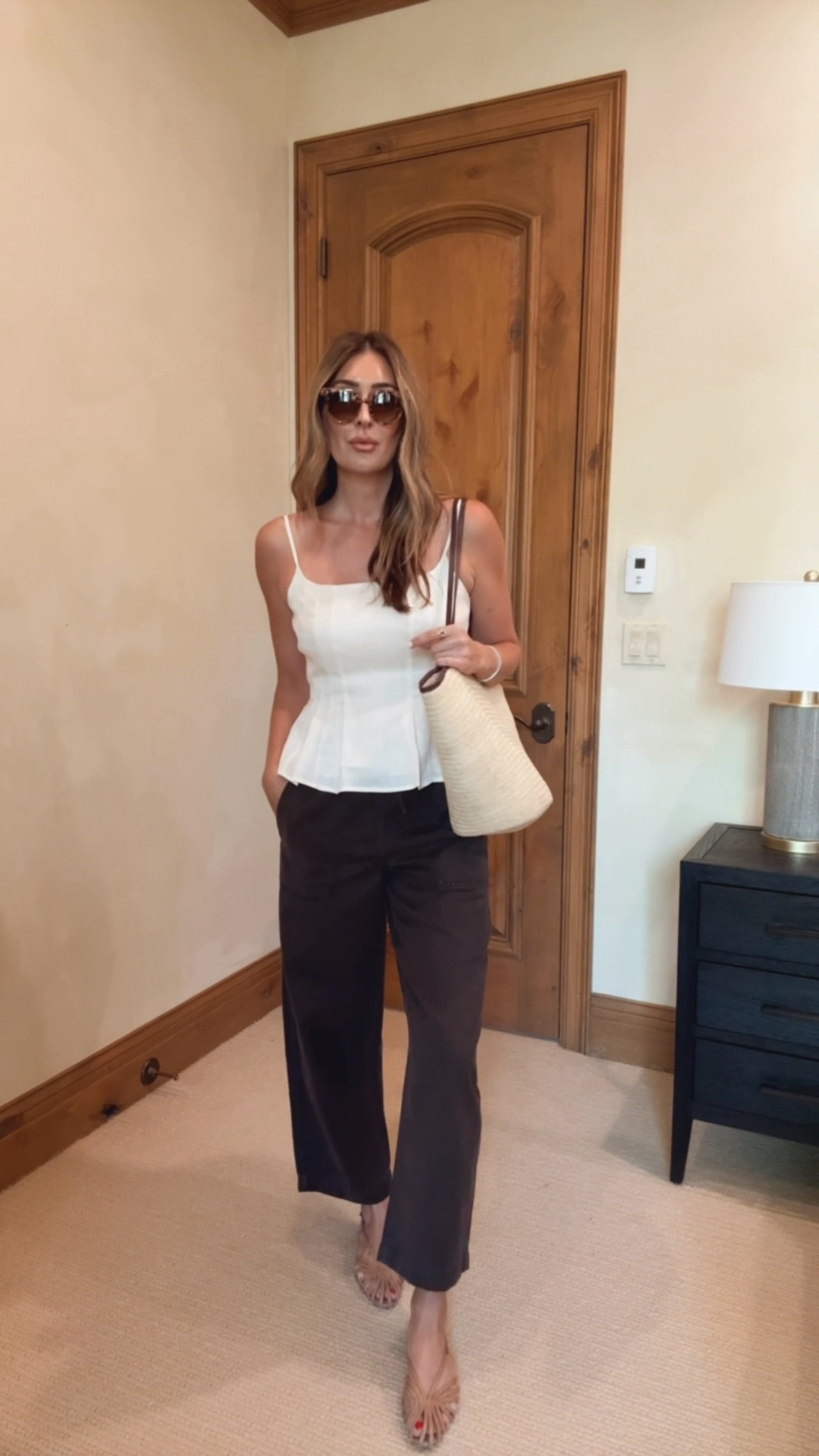 Wearing size 4 in top but it runs a little big, size small in jeans

#LTKootd