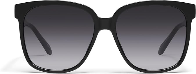 QUAY Wide Awake Non Polarized Square Sunglasses for Women | Amazon (US)