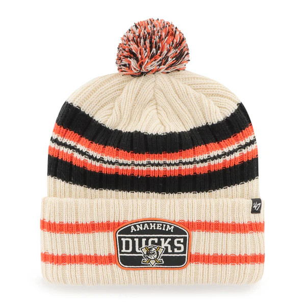 ANAHEIM DUCKS HONE PATCH '47 CUFF KNIT | '47Brand