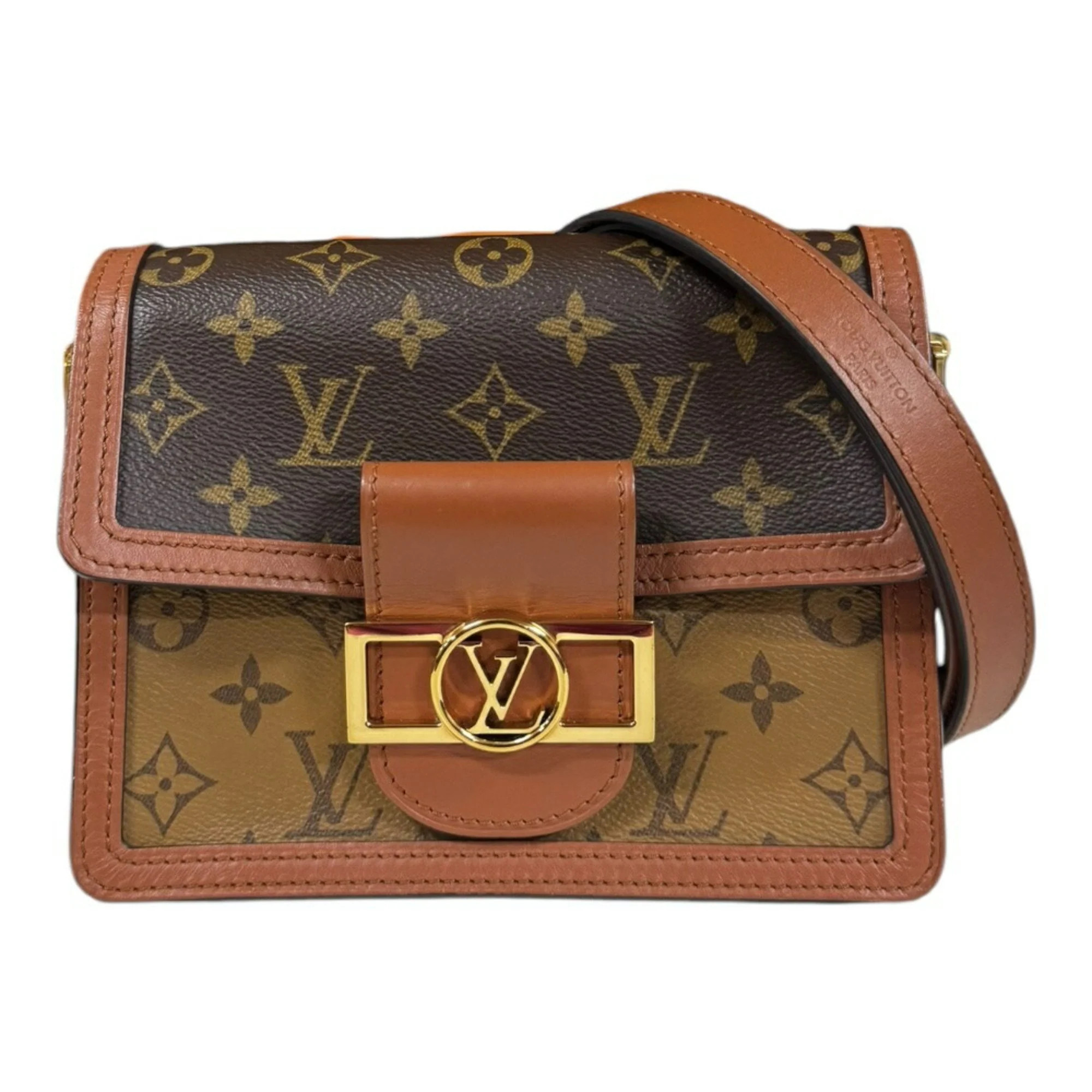 Louis Vuitton Monogram Canvas Monogram Reverse Shoulder Bag (Pre-Owned) | Shop Simon
