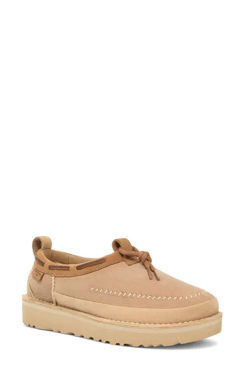 UGG(r) Gender Inclusive Tasman Crafted Regenerate Genuine Shearling Lined Slipper in San at Nordstrom, Size 7 Women's | Nordstrom